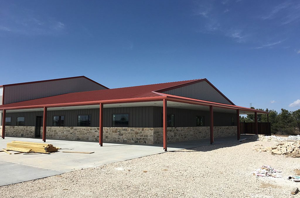 Commercial Metal Building with ICF